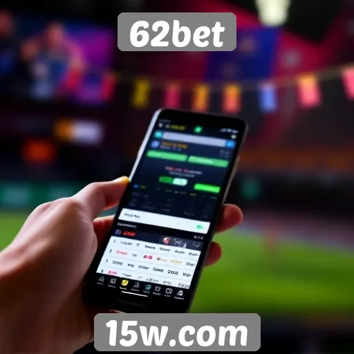 Acessibilidade do site 62bet em dispositivos móveis