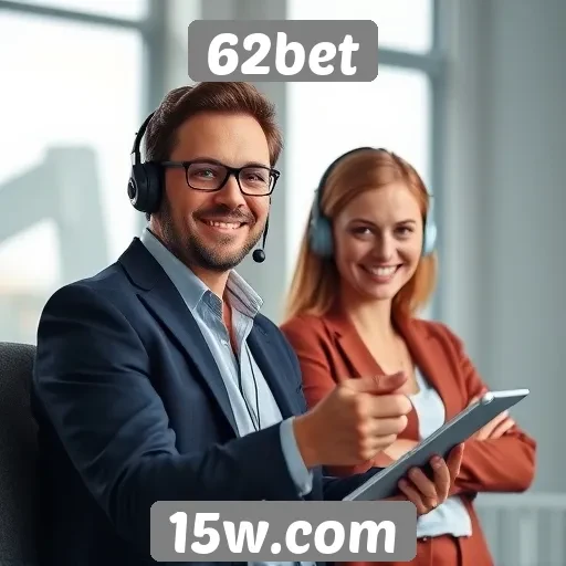Suporte ao cliente e canais de comunicação no 62bet