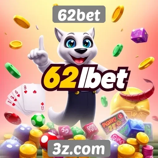 Opcões de jogos disponíveis no 62bet