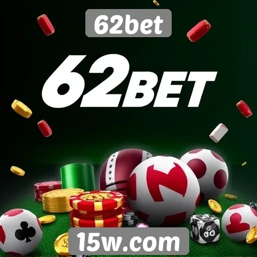 Opções de jogos disponíveis na plataforma 62bet