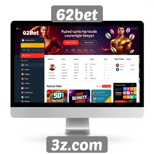 Interface e usabilidade do 62bet